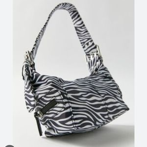 Urban Outfitters Nylon Printed Baguette Bag